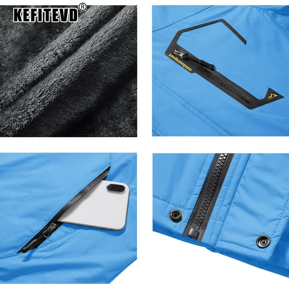 kf-S71cda32a66d2443899a20b928c71bbe3z-KEFITEVD-Men-s-Winter-Ski-Jacket-Waterproof-Warm-Thick-Fleece-Hiking-Jackets-Raincoats-Snow-Jacket-Coats